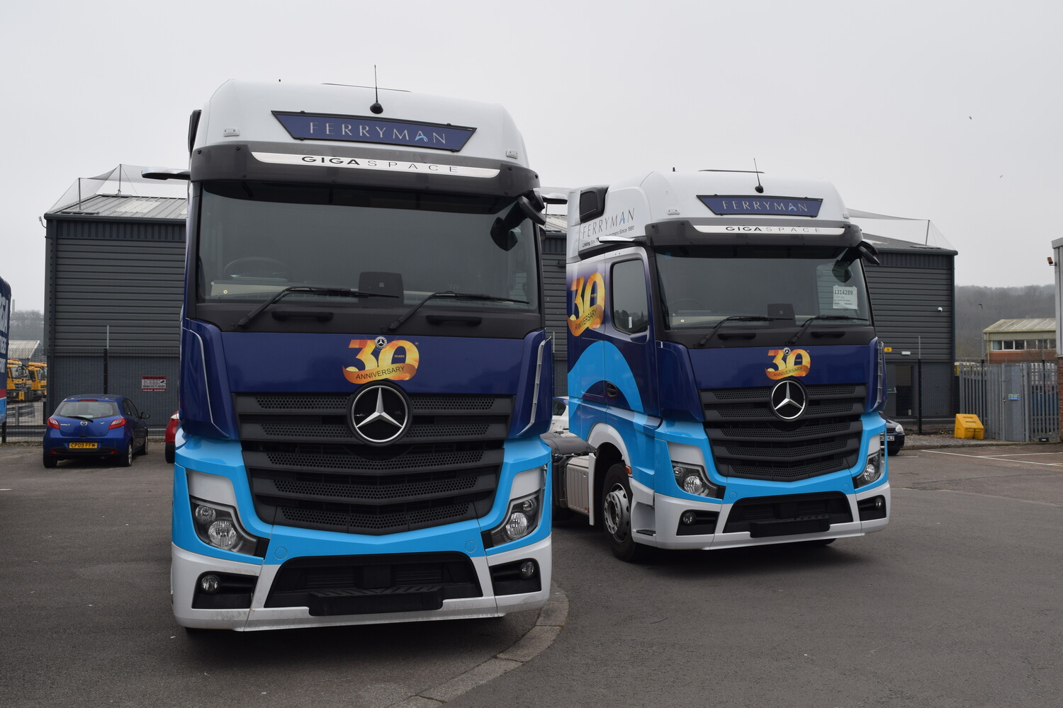 Ferryman - 3x Mercedes Actros Gigaspace