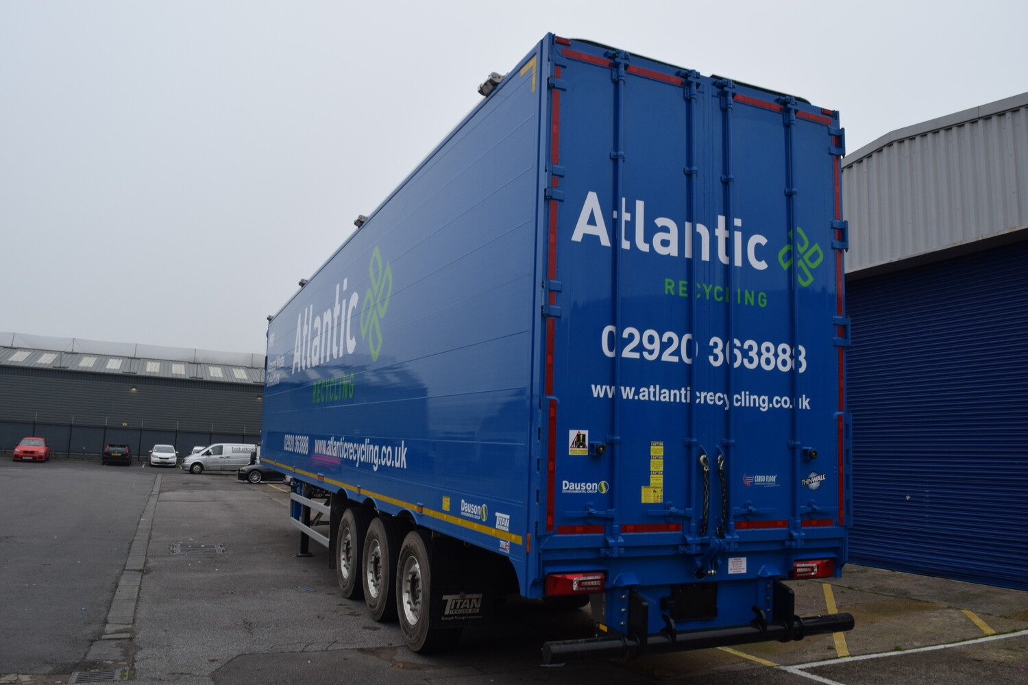 Atlantic Recycling - 12x 43ft Rigid Trailers