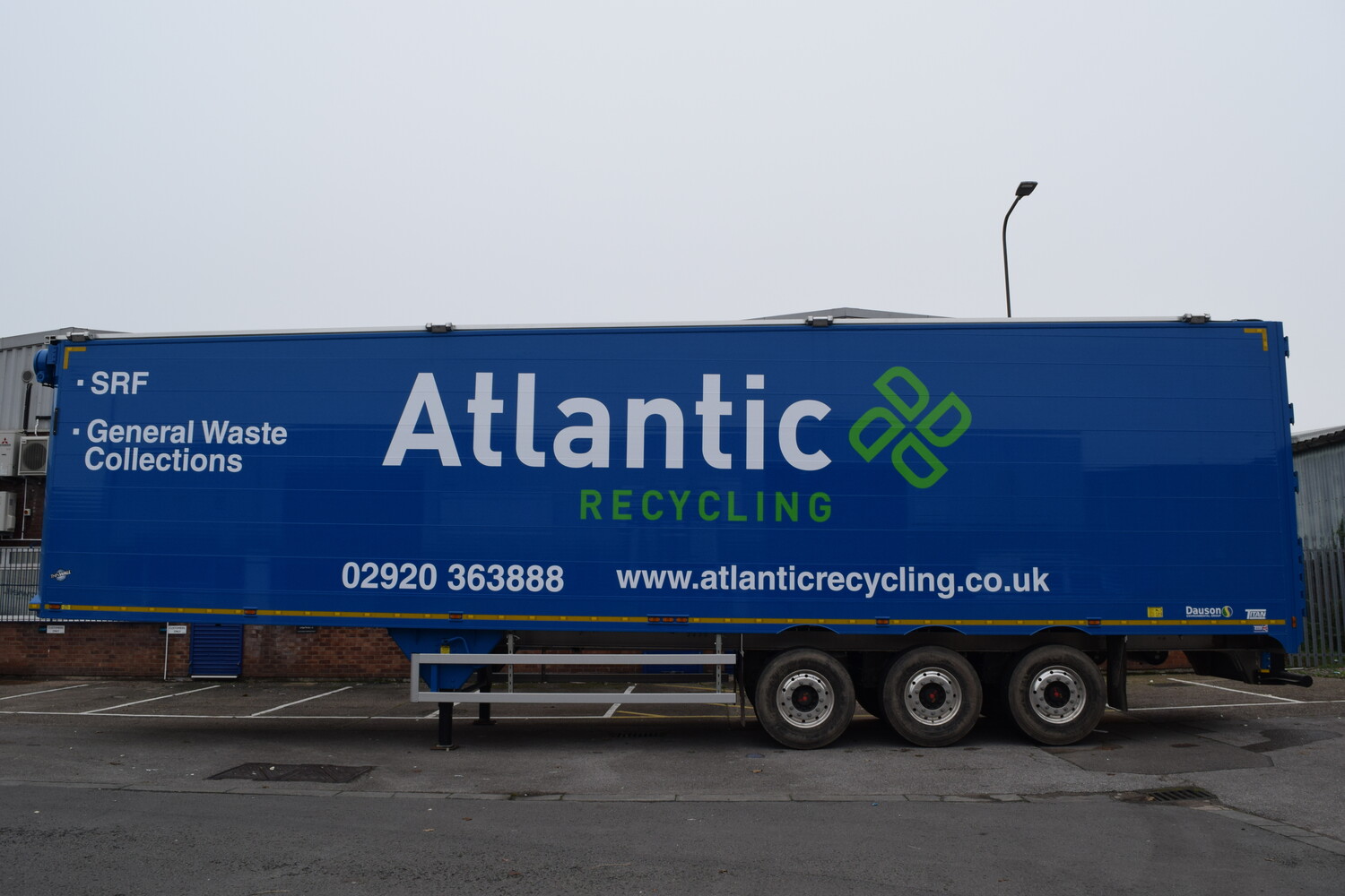 Atlantic Recycling - 12x 43ft Rigid Trailers