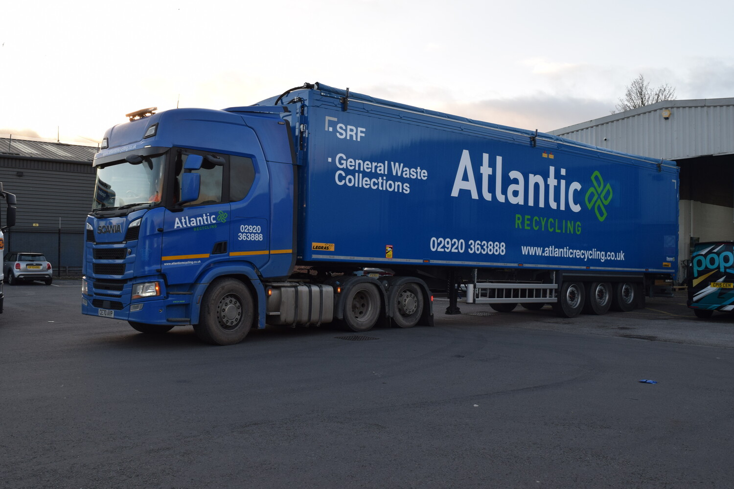 Atlantic Recycling - 12x 43ft Rigid Trailers