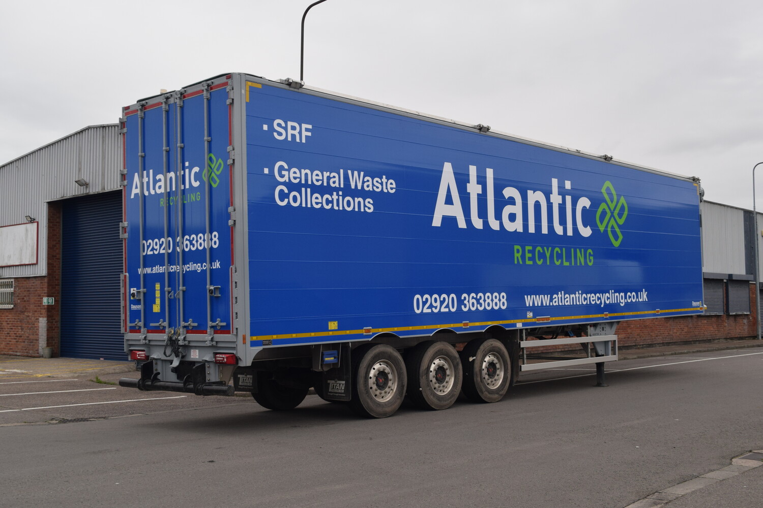 Atlantic Recycling - 16x 43ft Rigid Trailers