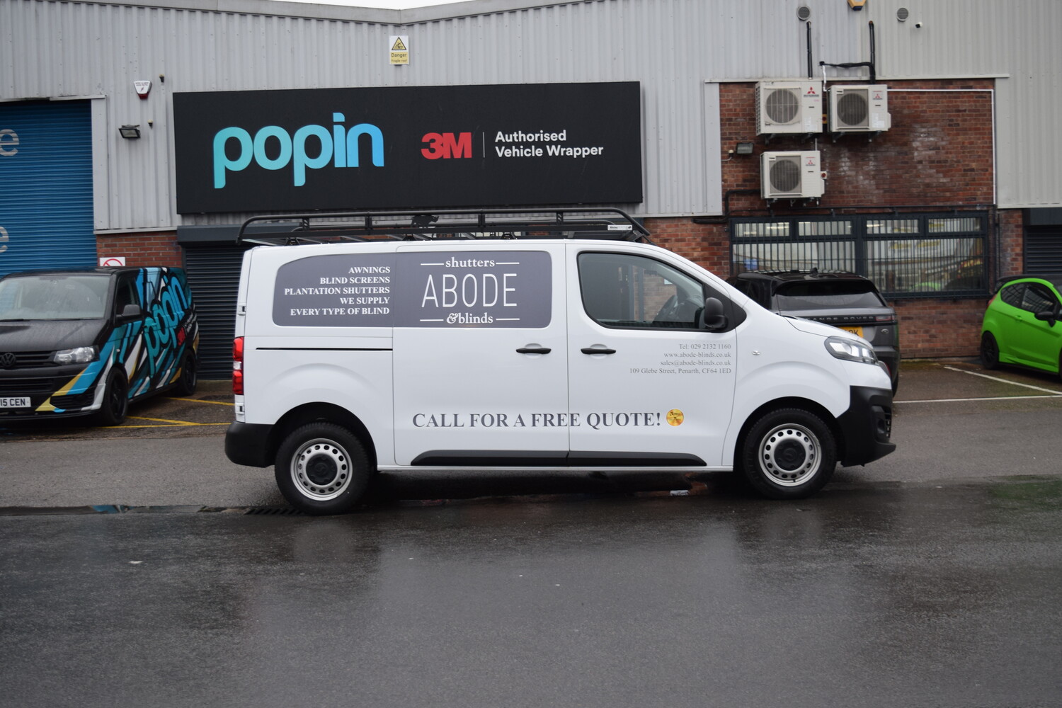 Abode Shutters & Blinds - Vauxhall Vivaro