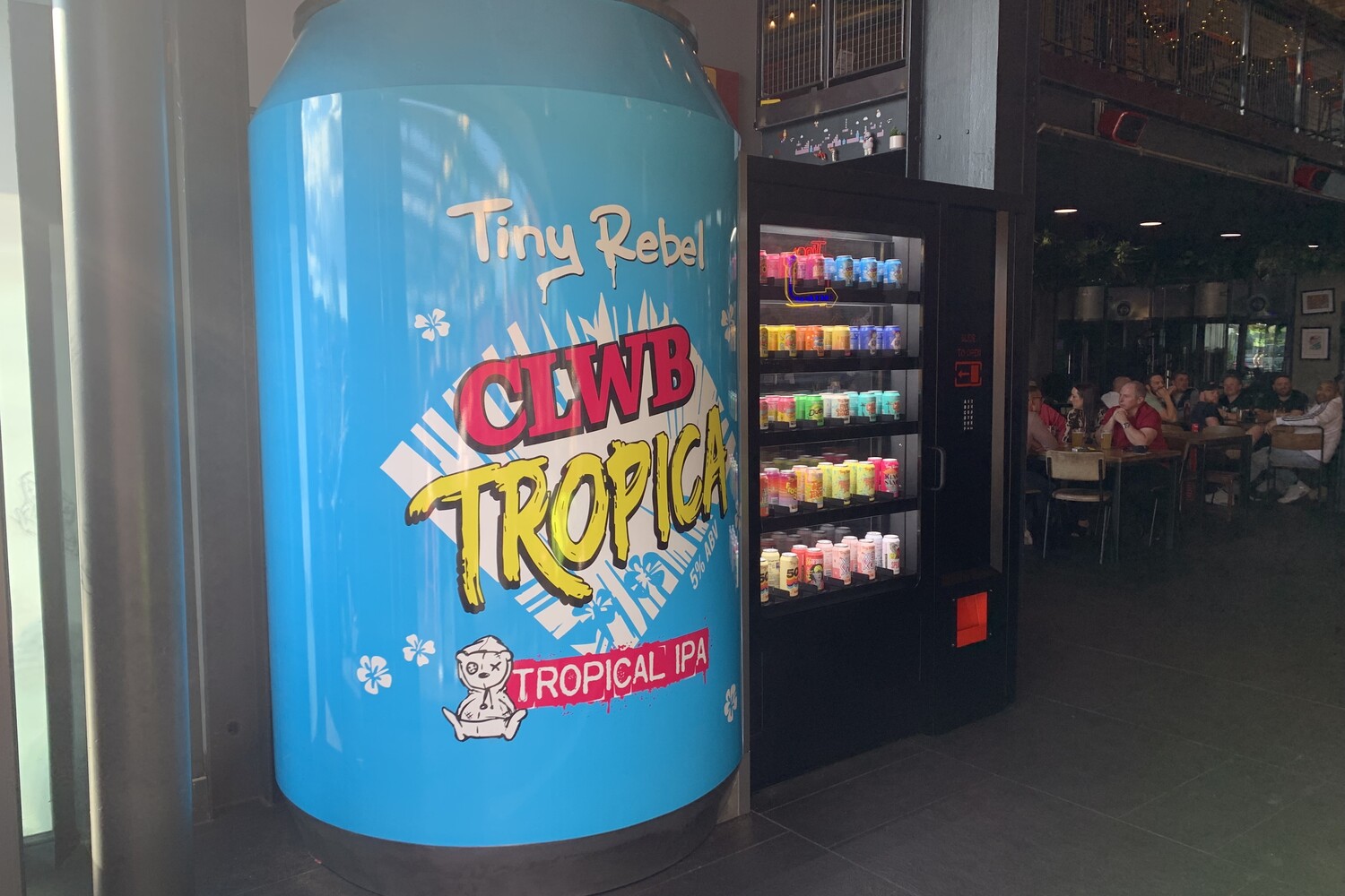 Concept Fabs - Tiny Rebel Can Photo Booth