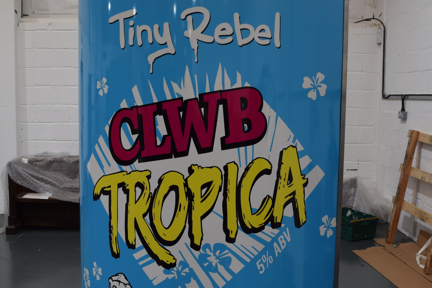 Concept Fabs - Tiny Rebel Can Photo Booth