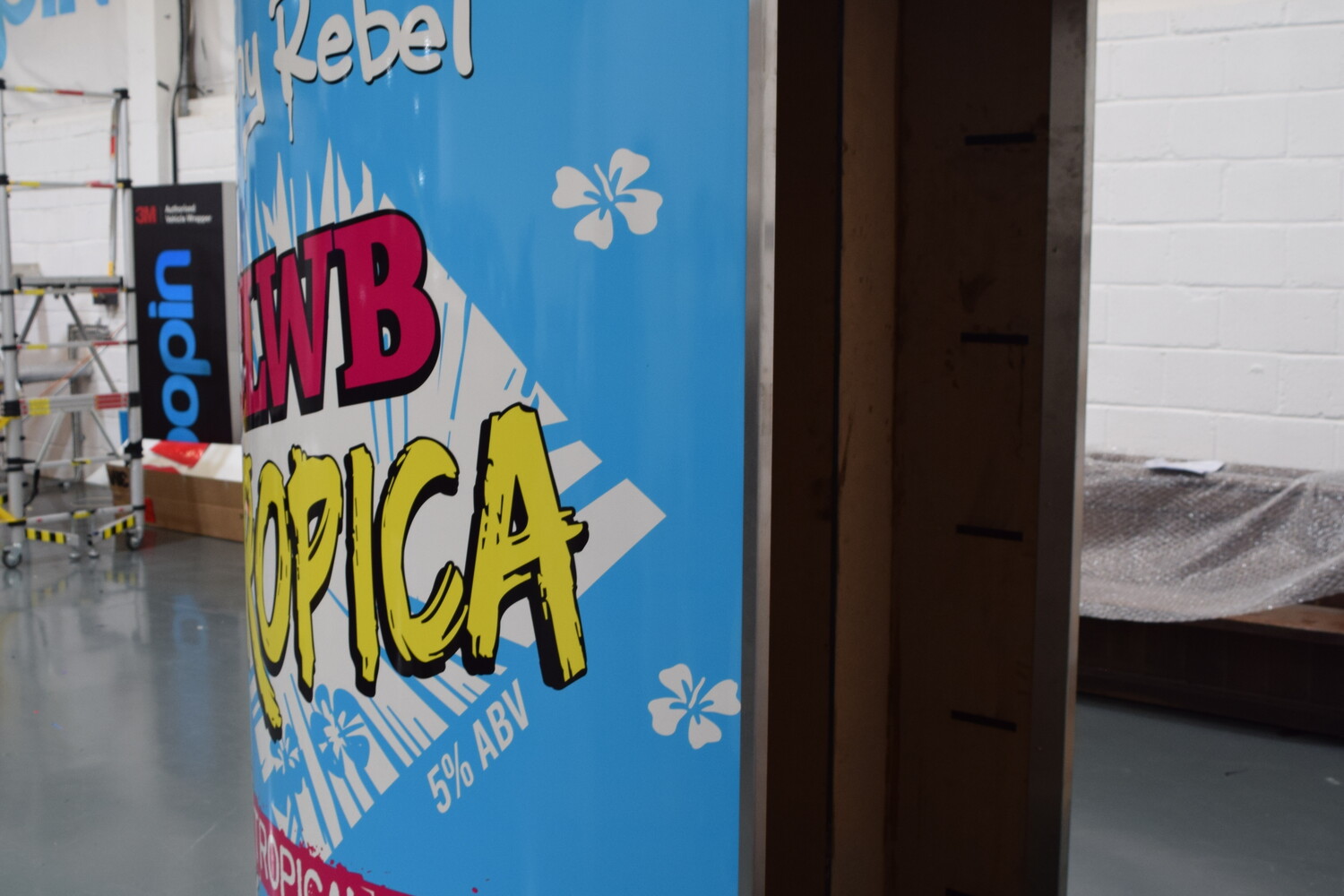 Concept Fabs - Tiny Rebel Can Photo Booth