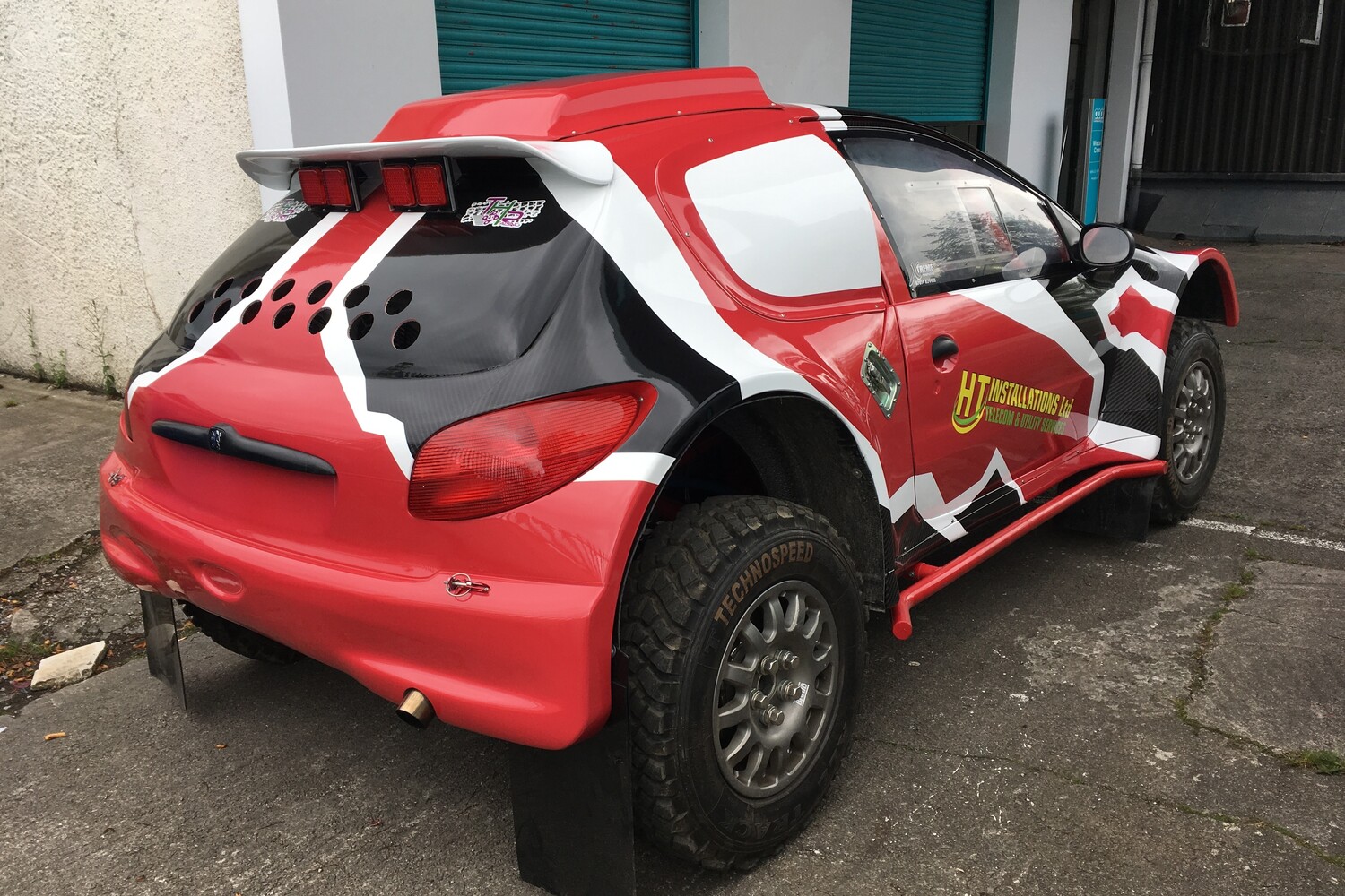 HT Installations Ltd - Peugeot 206 Rally Car