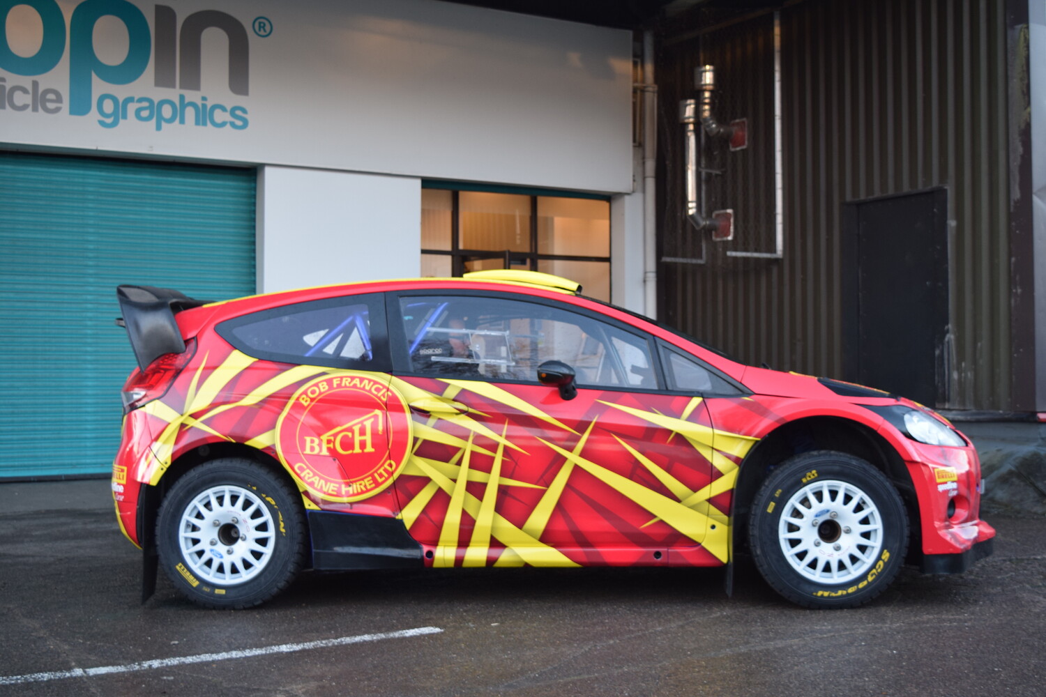 Bob Francis Crane Hire - Ford Fiesta R5