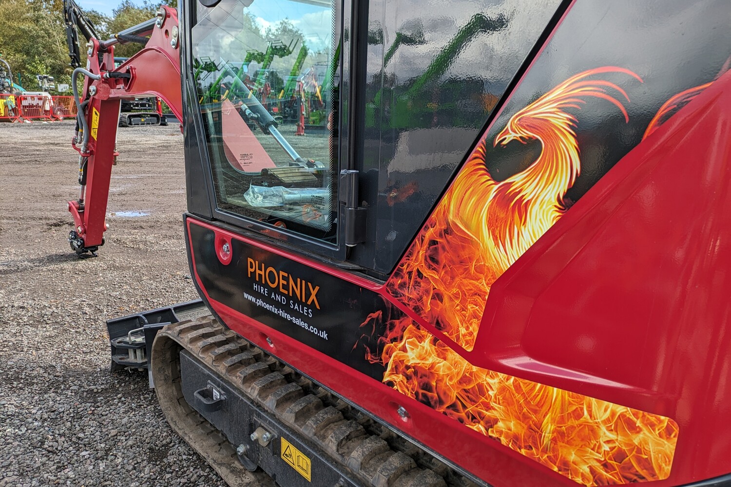 Phoenix Hire & Sales - Yanmar SV15 Excavator