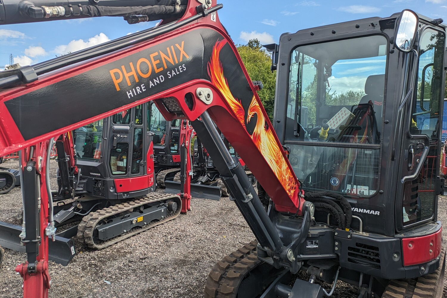 Phoenix Hire & Sales - Yanmar SV15 Excavator