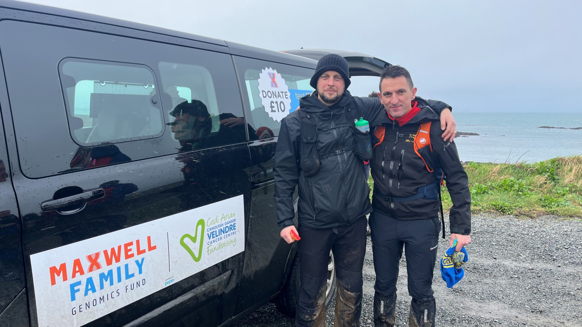 Maxwell Genomic: Welsh Coastal Path Charity Walk