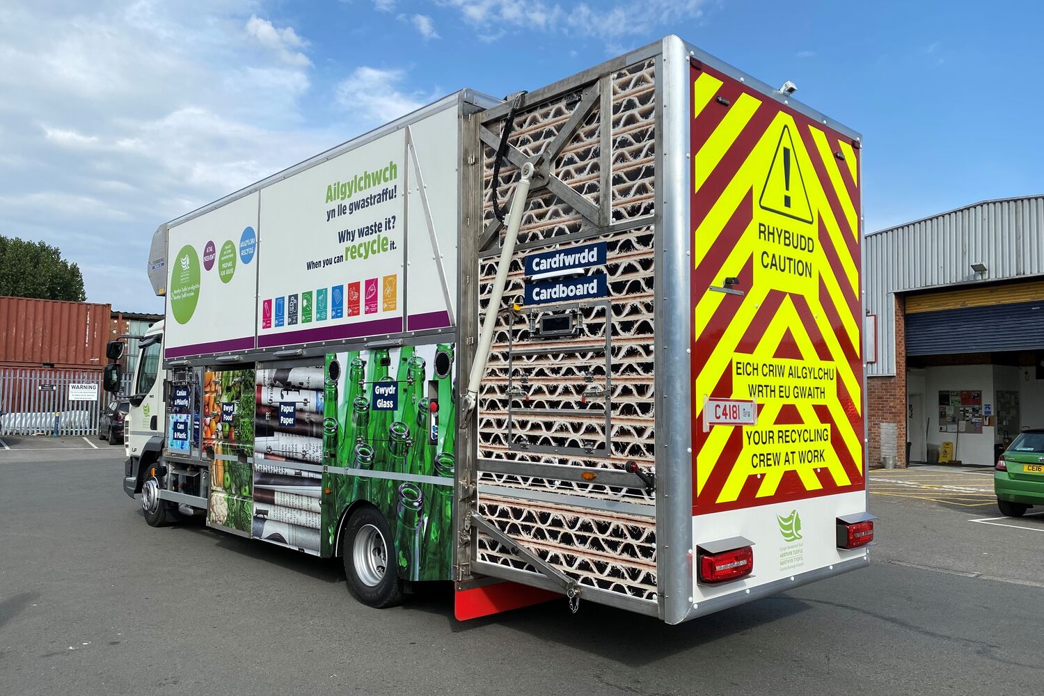 Merthyr County Council - 6x Recycling Truck