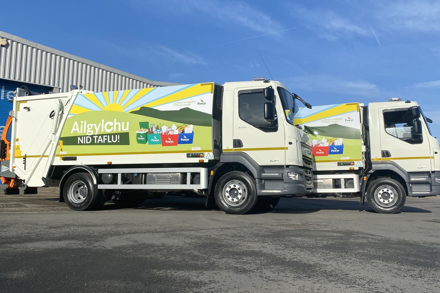 Powys County Council - 2x Recycling Truck