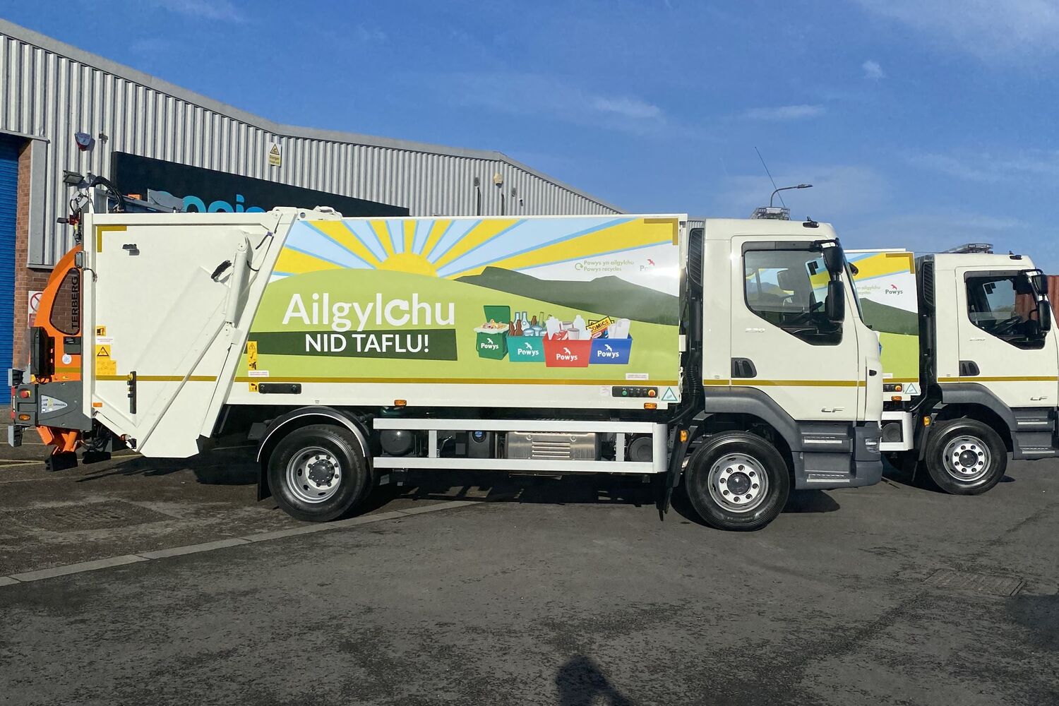 Powys County Council - 2x Recycling Truck