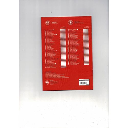 2023/24 Brentford v Chelsea Football Programme