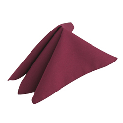 Maroon Napkins