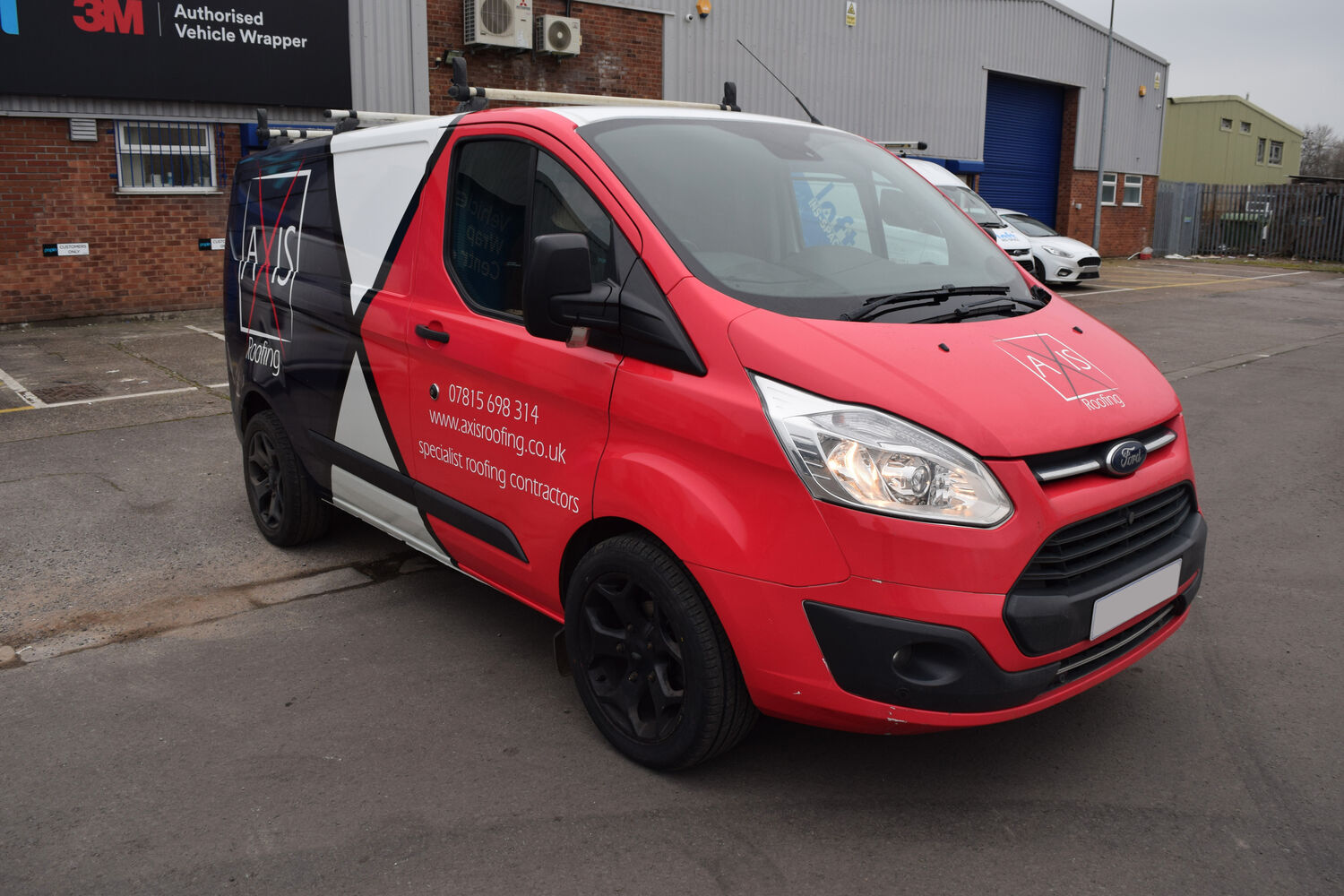 Axis Roofing - Ford Transit Custom