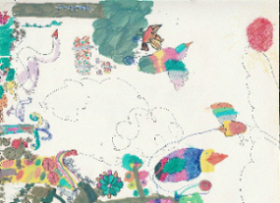 Drawing by Abi Collins age 6