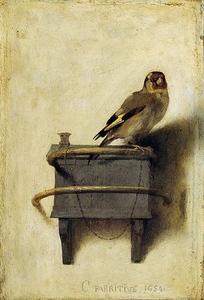 Painting of a Goldfinch