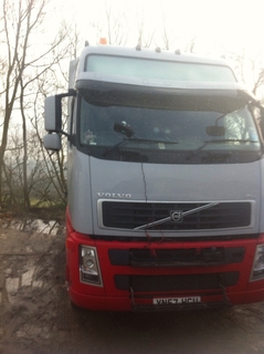 Chip repair on a volvo FH