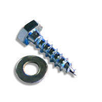 FS107 - M10 x 40mm Long Coach Screw & Washer