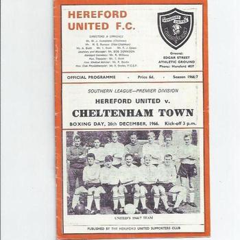 Non-League 1950s & 60s Football Programmes