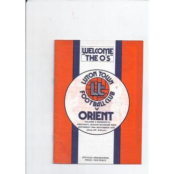 Leyton Orient Away Football Programmes