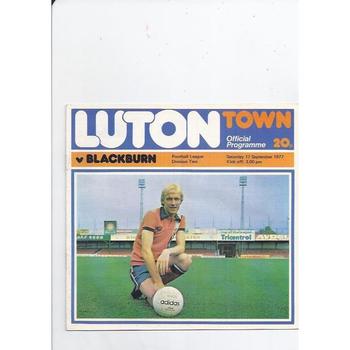 Luton Town Home Football Programmes