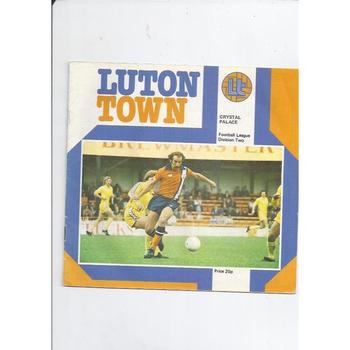 Luton Town Home Football Programmes