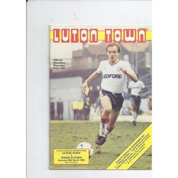 Ipswich Town Away Football Programmes