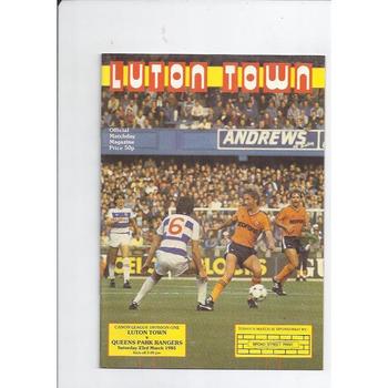 Luton Town Home Football Programmes