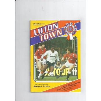 Luton Town Home Football Programmes