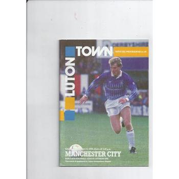 Luton Town Home Football Programmes