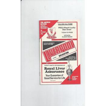 Brighton & Hove Albion Away Football programmes