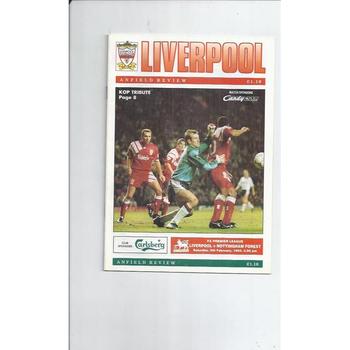 Nottingham Forest Away Football Programmes