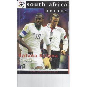 England Away Football Programmes