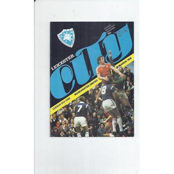 Manchester United Away Football Programmes