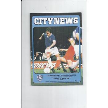 Leicester City Home Football Programmes