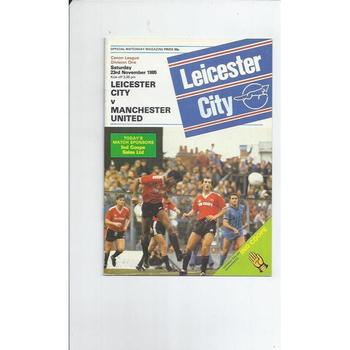 Leicester City Home Football Programmes