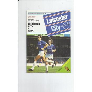 Leicester City Home Football Programmes
