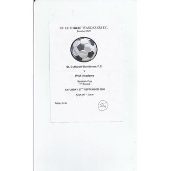 Non-League - Scottish Football Programmes