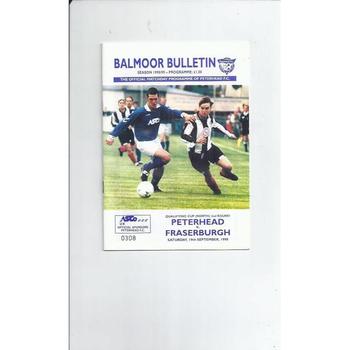 Non-League - Scottish Football Programmes