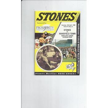 Maidstone United Home Football Programmes