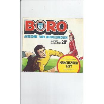 Middlesbrough Home Football Programmes