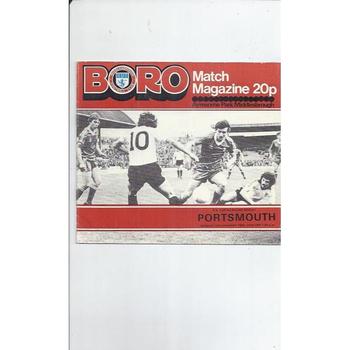 Middlesbrough Home Football Programmes