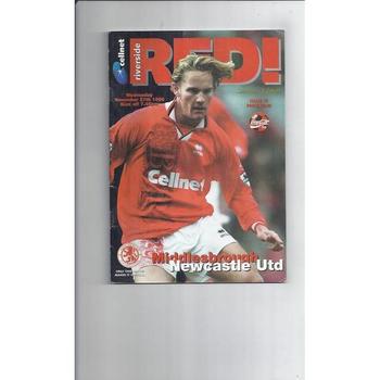 Middlesbrough Home Football Programmes