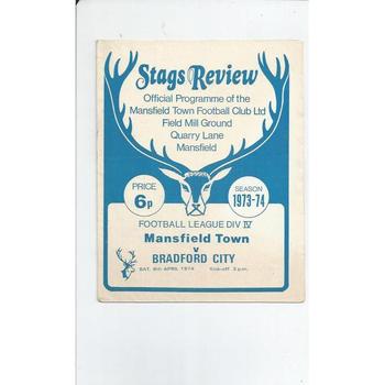 Mansfield Town Home Football Programmes