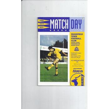 Mansfield Town Home Football Programmes
