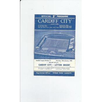Leyton Orient Away Football Programmes