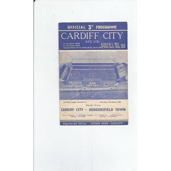 Huddersfield Town Away Football Programmes