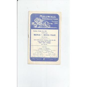 Crystal Palace Away Football Programmes